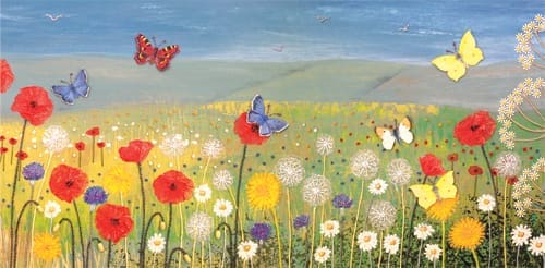 JG526 Wild Flowers and Butterflies-0