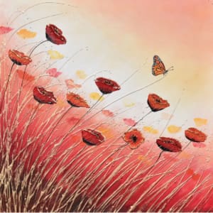 Poppies Red Sunset Flowers Amanda Dagg General Christian