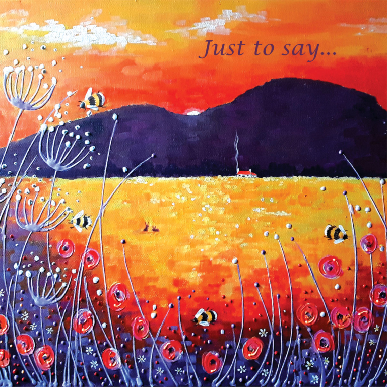 Sunset Mountains Meadow Angie Livingstone Say Christian