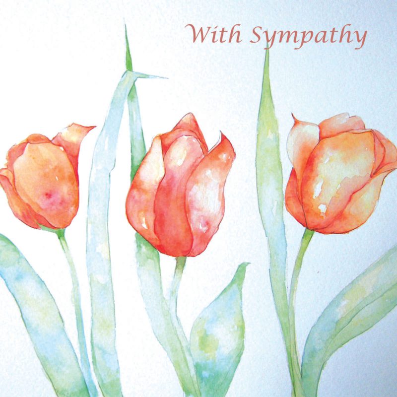 Tulips Angie Livingstone Sympathy Christian
