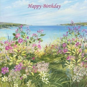 Sea Coastal Flowers Diane Demirci Birthday Christian