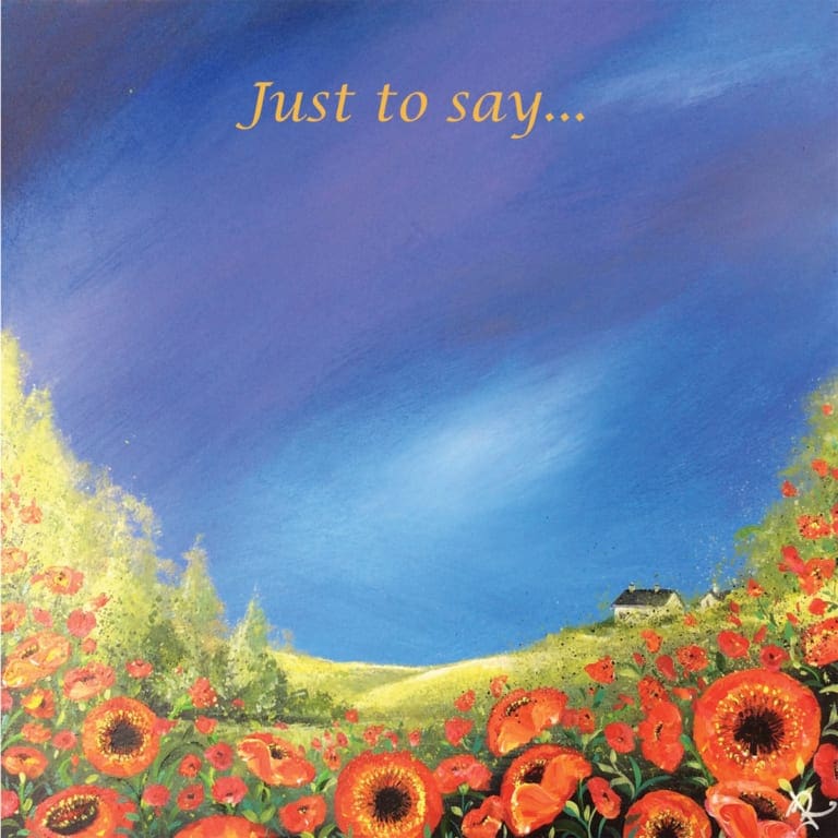 Meadow Wild Poppies Flowers Foxgloves Janice Rogers Say Christian