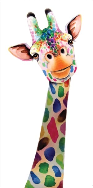 Rainbow Giraffe Maria Moss General Christian
