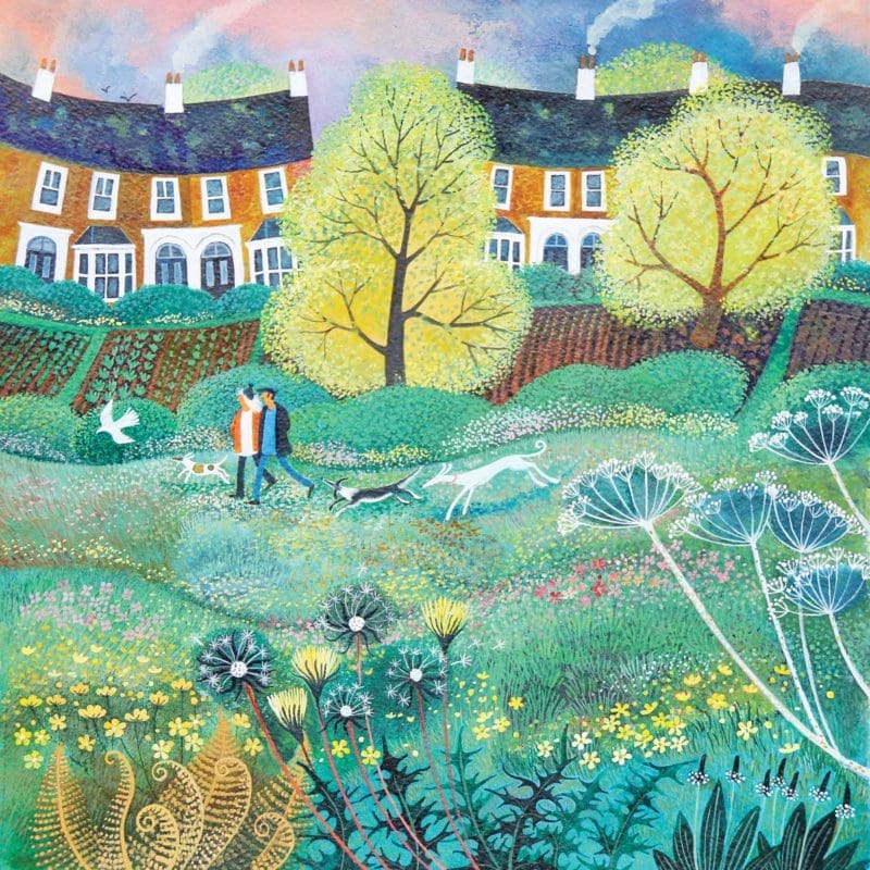 Green Belt Lisa Graa Jensen Nethertons Greeting Cards