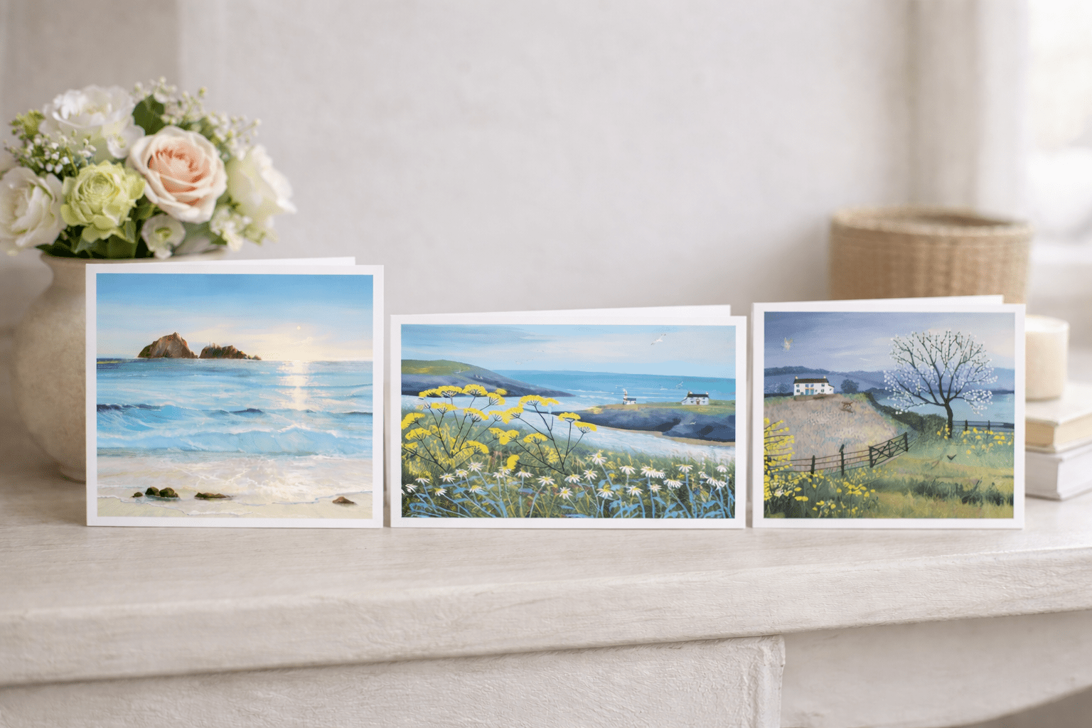 Beautiful Netherton's greeting cards on display