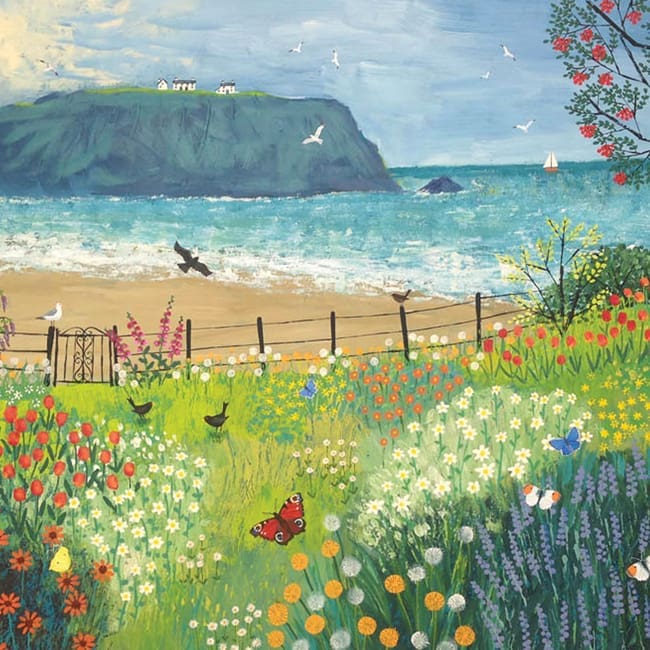 Garden Beside the Sea