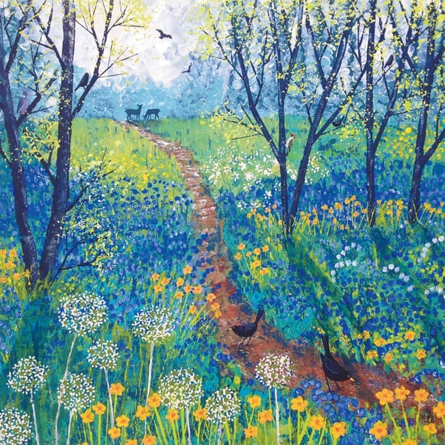 JG55 The Path Through Spring Wood-0
