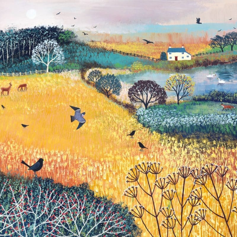 Field Jo Grundy Nethertons Greeting Card
