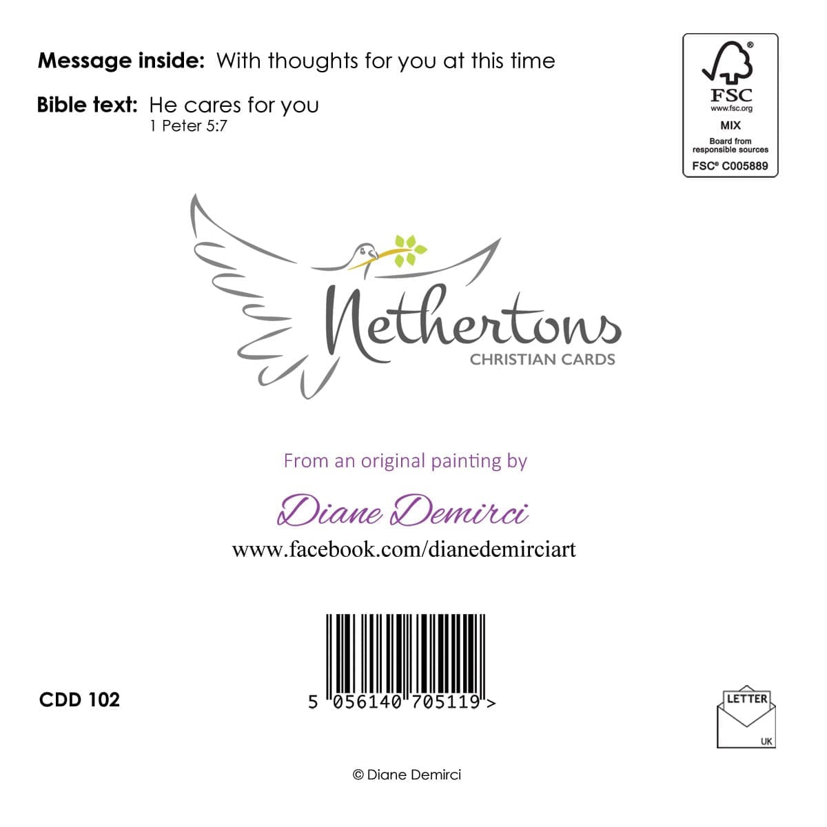 CDD102 - Thinking Of You (Christian) - Image 2