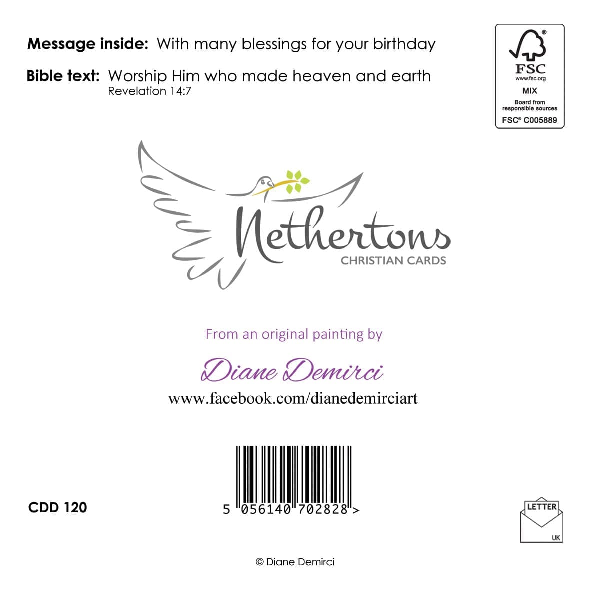CDD121 - Birthday (Christian) - Image 2