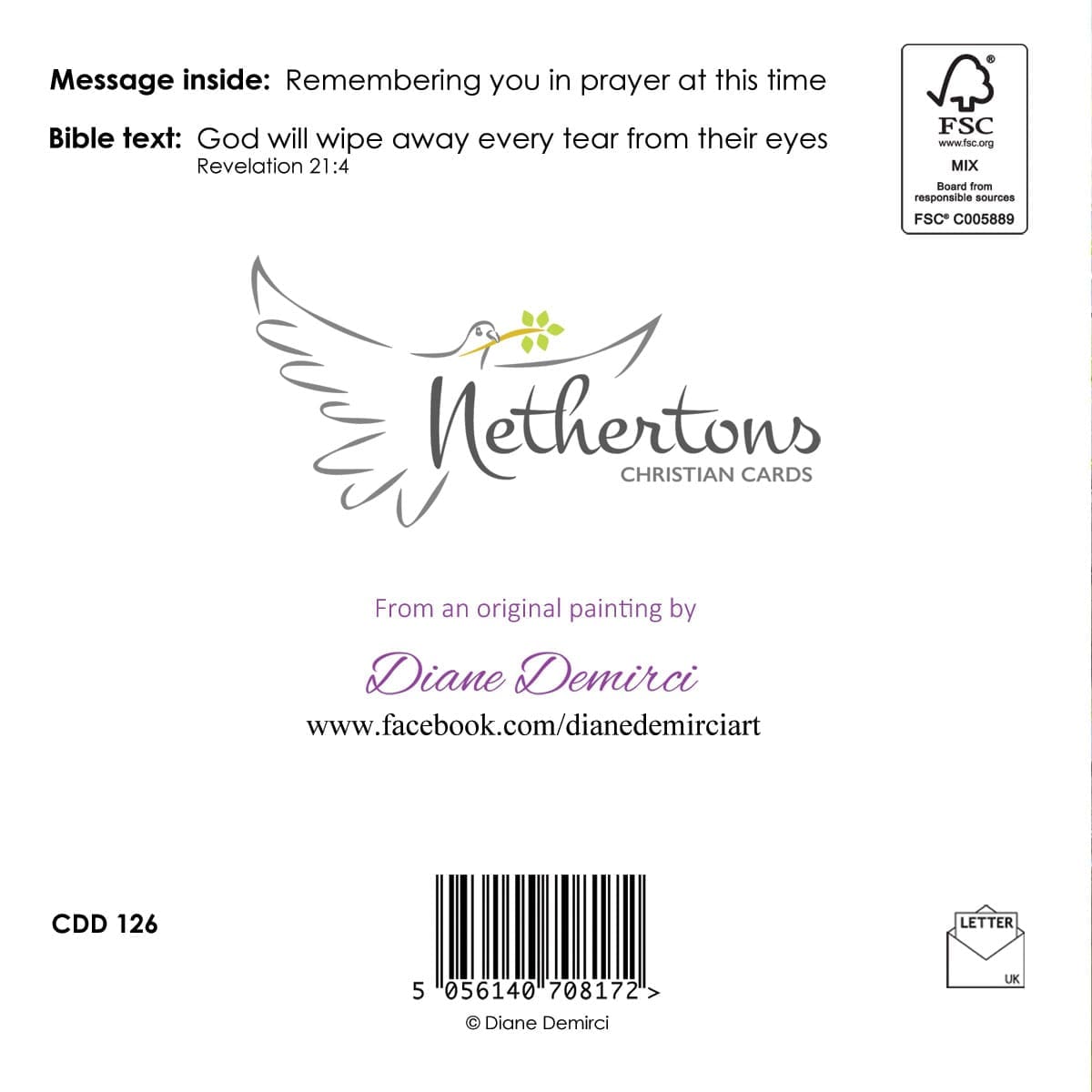 CDD126 - Sympathy (Christian) - Image 2