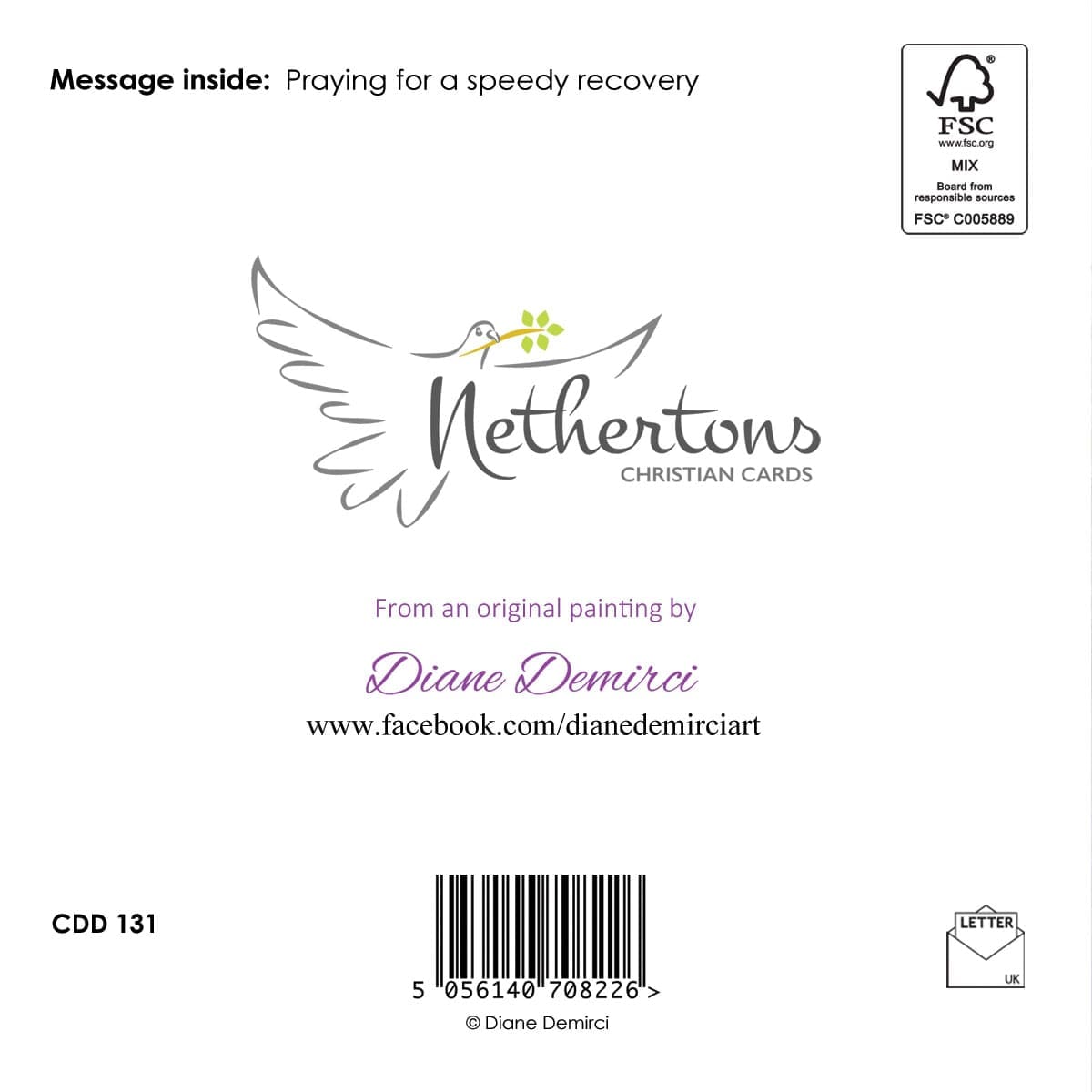 CDD131 - Get Well (Christian) - Image 2