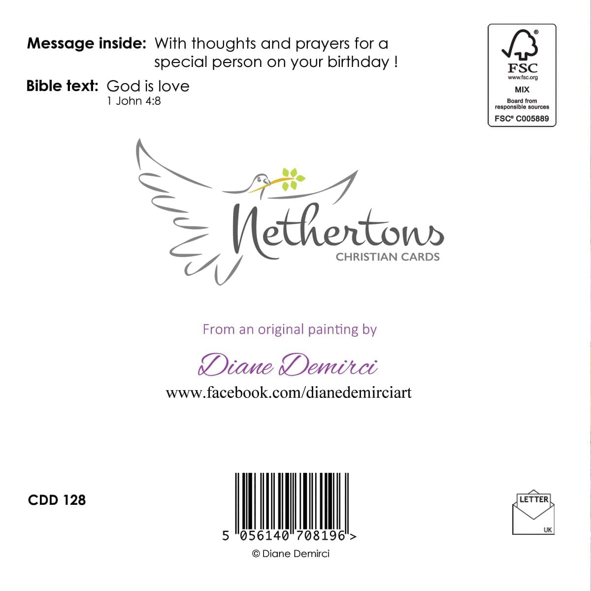 CDD128 - Birthday (Christian) - Image 2