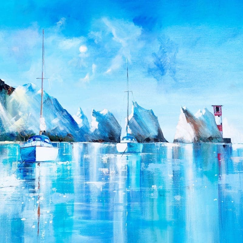 Lighthouse Ocean Sea Boats Carolyn Tyrer Nethertons