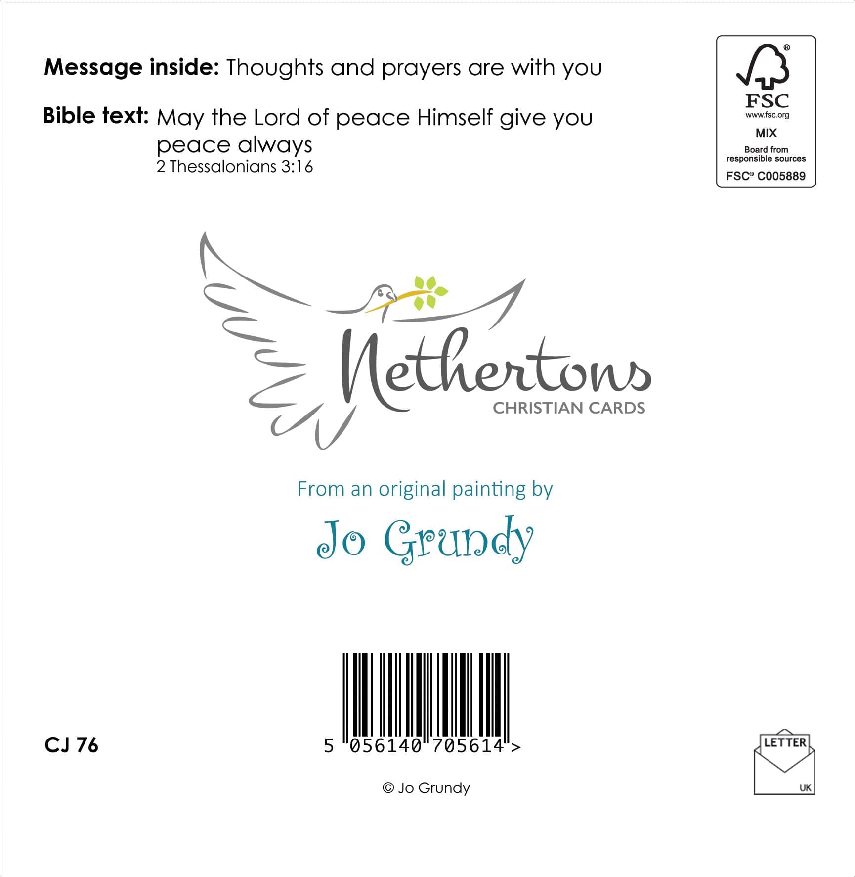 CJ76 - Praying For You (Christian) - Image 2