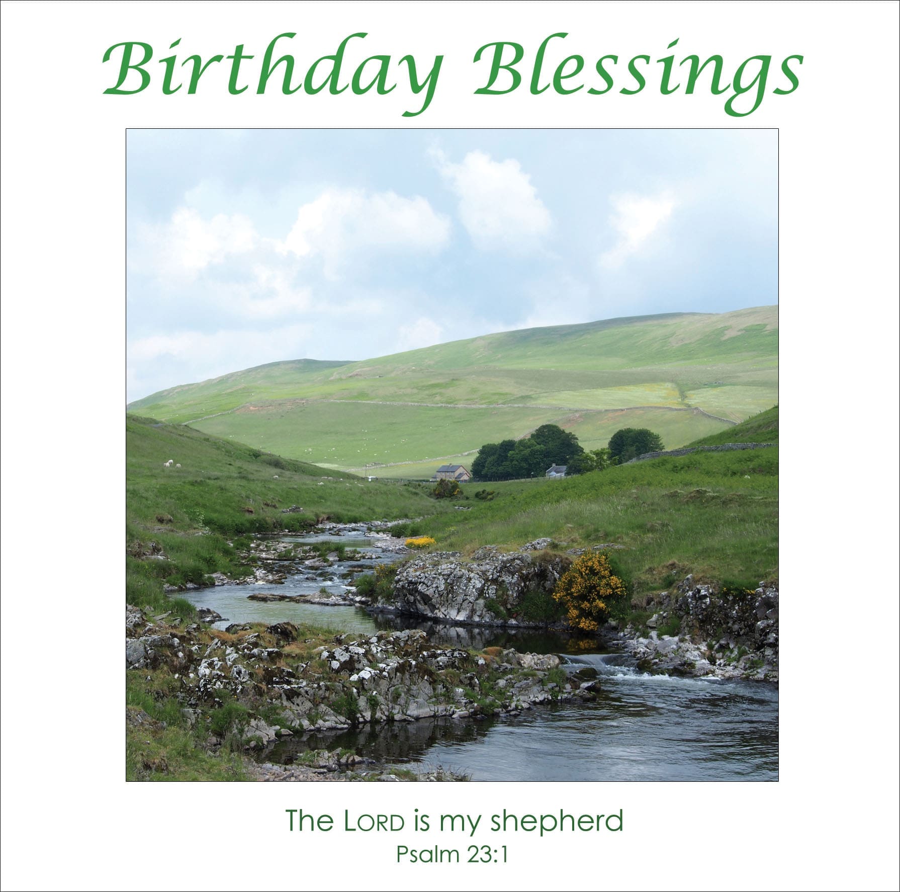 CN199 - Birthday Blessings (Christian)