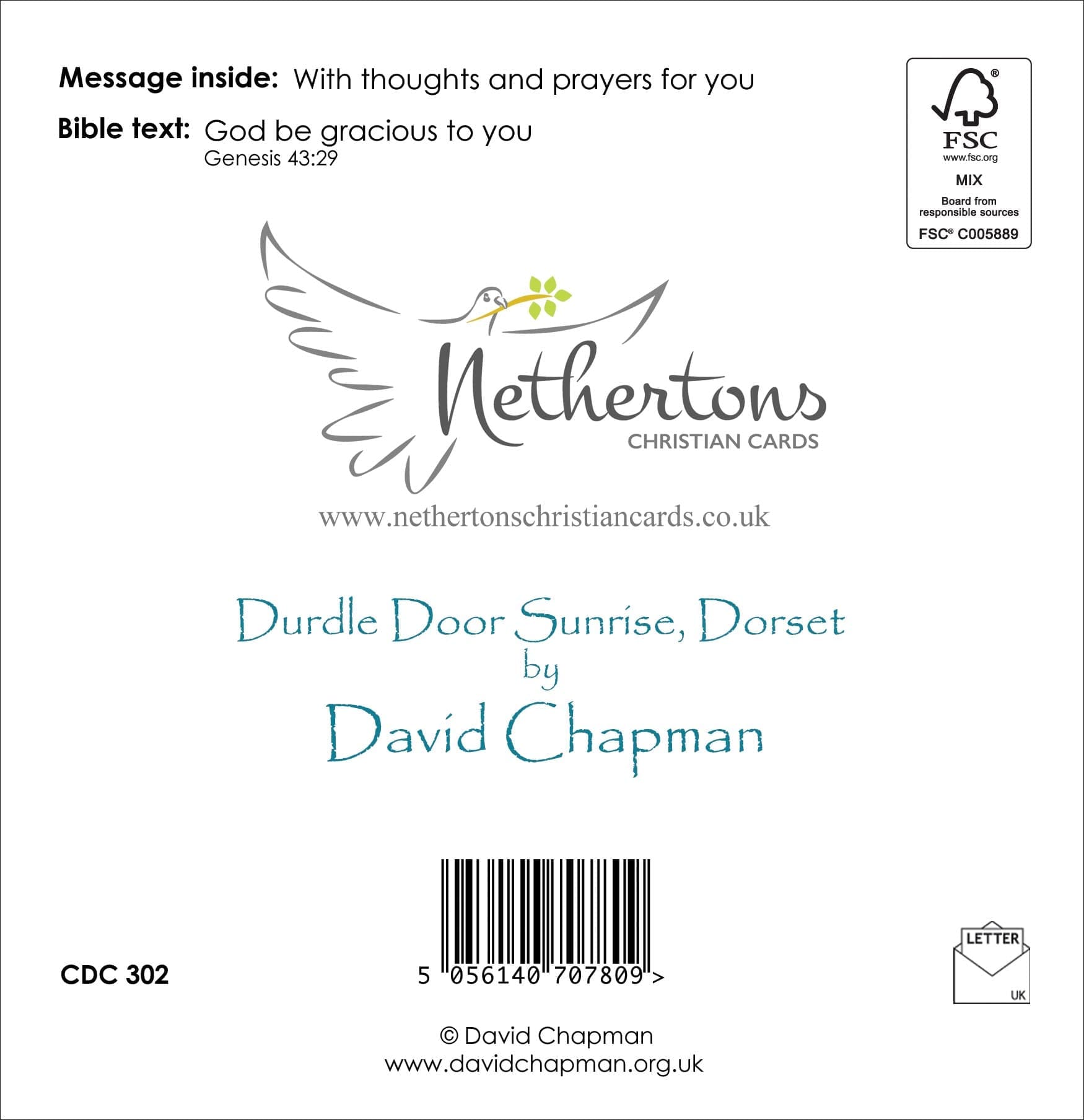 CDC302 - Praying For You (Christian) - Image 2
