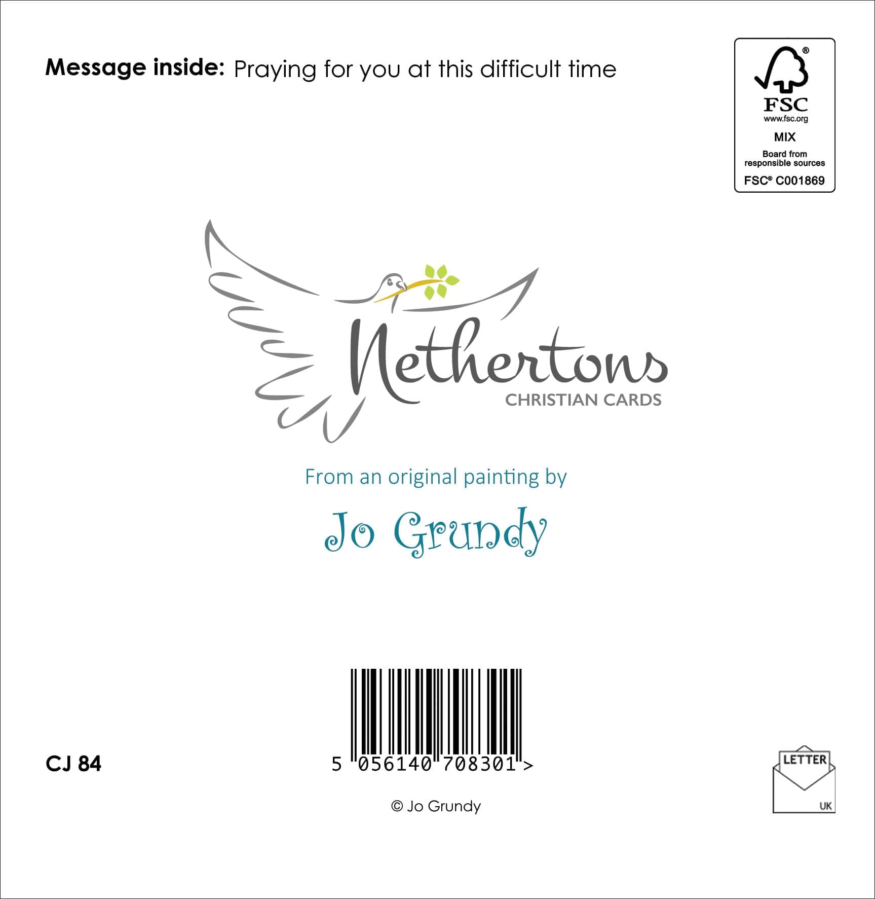 CJ84 - Sympathy (Christian) - Image 2